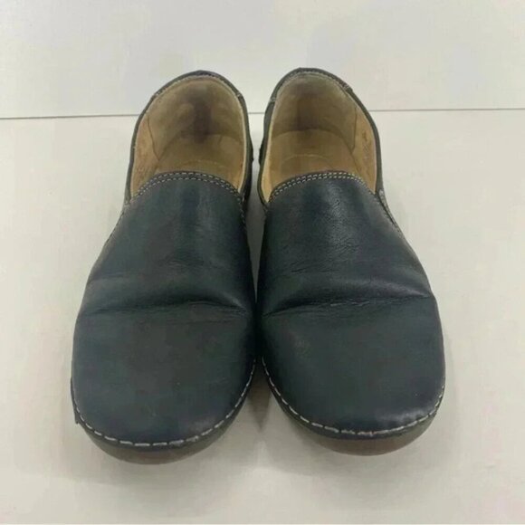 Naturalizer Women Karah Black Leather Slip On Loafer Shoes Size 6.5W - Picture 4 of 13